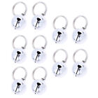 10 Pcs Open Copper Bell Dog Collar Charm Bells Cat With For Loud