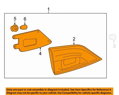 Used Deck Lid fits: 2011 Nissan Quest manual lift w/o rear view monitor Grade A Foto 1 de 2