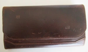 Moonster Braun Premium Lederwaren Handgefertigte Damen Geldbörse Neu ohne Karton - Bild 1 von 4