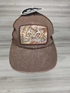 Realtree Outfitters Sombrero Camuflaje Parche 2 Colores Marrón Malla Gorra Ajustable. Nuevo con etiquetas. - Imagen 1 de 14