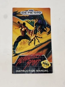 Slaughter Sport Sega Genesis nur Bedienungsanleitung - Bild 1 von 3