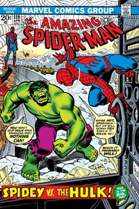 The Amazing Spider-Man Issue 119 Comic Book Poster Incredible Hulk - Picture 1 of 1