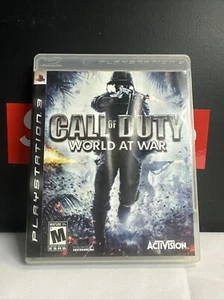 Call of Duty: World at War (PS3, 2008, PlayStation 3) Used W/Manual - Picture 1 of 4
