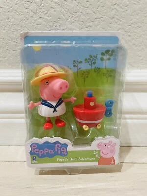 PEPPA PIG Peppa's Boat Adventure Figura y Bote de Juguete Nuevo en Caja Nuevo en Caja Foto 1 de 2
