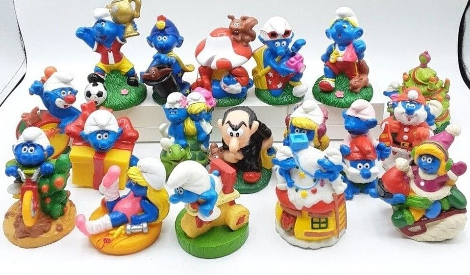 Schlümpfe Stopfen Holland Figuren-Auswählen Candyspender BIP -IMPS 90 er Jahre - Bild 1 von 1