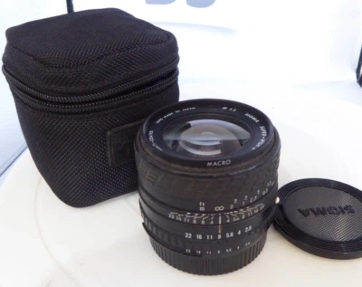 Sigma 24mm f2.8 MACRO Super-Wide II lens, Nikon AIS mount, excellent condition - Image 1 of 4