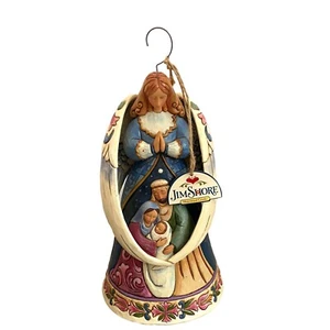 Jim Shore Hearwood Creekl "Our Savior Is Born" Angel Nativity Figurine - Picture 1 of 6