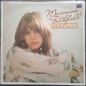 MARIANNE FAITHFULL - SUMMER NIGHTS - 12" VINYL LP ALBUM RECORD - EX - Picture 1 of 4