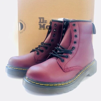 Dr. Martens 1460 Delaney 8 Eye Side Zip Boot Size 11 - Image 1 of 4