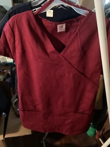 Lot of 6 NWT size L scrub tops ladies - Picture 1 of 6