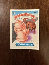 1985 Topps Garbage Pail Kids GPK Original Series 2 OS2 #43b DOUG Plug   Glossy
