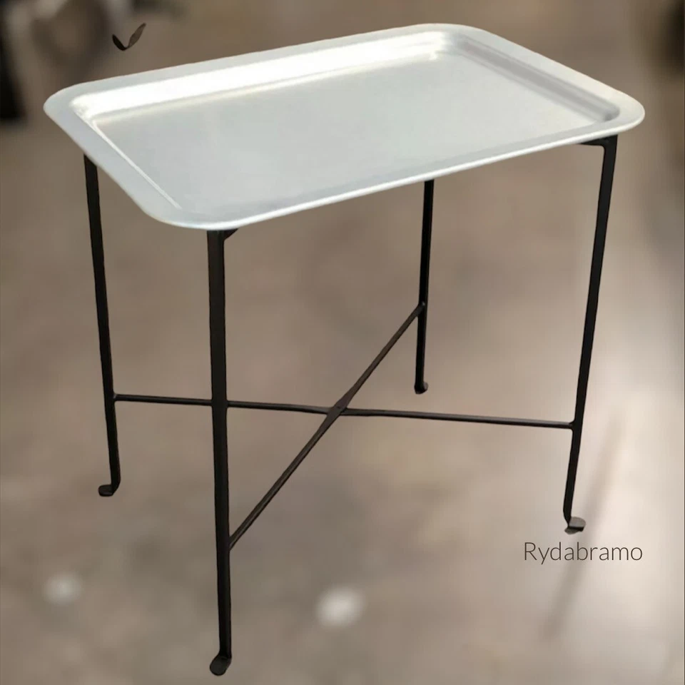 IKEA KUNGSHATT Tray table, Removable Top in/outdoor, dark Gray 22x 21 ½x 14 ½" - Image 1 of 1