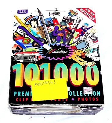 MasterClips 101,000 Premium Image Collection- Clip Art, Photos, Fonts w/14 CD's - Image 1 of 4