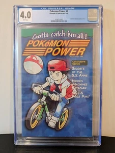 CGC 4.0 Pokemon Power #2 Collector Magazine Comic Nintendo of America 9/98 1998 - Bild 1 von 3