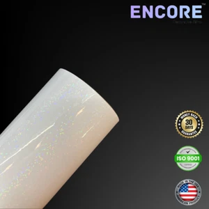 Vinilo holográfico Encore® EFX21 lentejuelas blancas para calcomanías/pegatinas - HECHO EN EE. UU. - Imagen 1 de 5