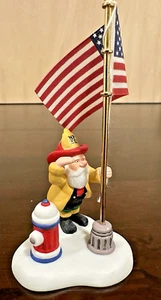 Dept 56 "Raising the Flag at the North Pole" #56820 North Pole Series NEW IN BOX - Picture 1 of 9