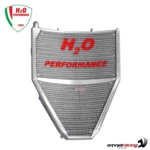 Radiatore acqua maggiorato H2O per Honda CBR600RR 2007-2013 - Imagen 1 de 5