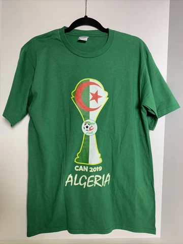 Algerian FAF Soccer Cup T Shirt Size Medium Cover