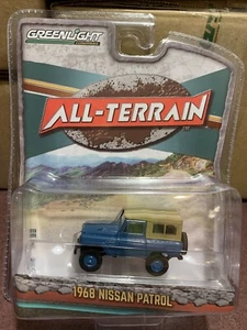 Nissan Patrol 1968 serie todo terreno Greenlight 9 1968 conjunto Fuji azul - Imagen 1 de 1