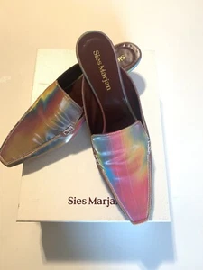 Siess Marjan Shoes Size 10 euro 40 For Women Multicolor Slipons Made In Italy - Picture 1 of 7