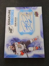 2016-17 UPPER DECK UD ICE RYAN KESLER SS-RK SIGNATURE SWATCHES AUTO JERSEY