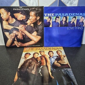 The Pasadenas x3 LPs - To Whom it May Concern / Make It With You & 12" Single - Picture 1 of 12