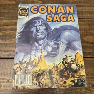 Conan Saga 80s, Marvel Conan the Barbarian #33 Newsstand - Picture 1 of 15