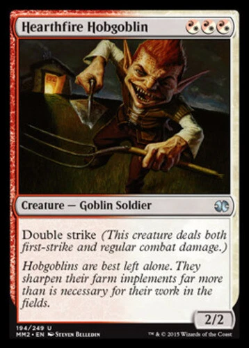 x1 Hearthfire Hobgoblin - Modern Masters 2015 - NM - MTG - Image 1 of 1