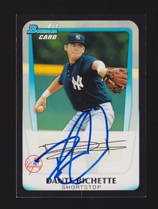 2011 BOWMAN BDPP 12  Dante Bichette  NEW YORK YANKEES  SIGNED AUTOGRAPH AUTO COA - Picture 1 of 1
