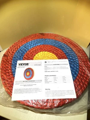 New Vevor Archery Target. 20”-3 Layers-Solid Straw. Model JP-03. Sealed. - Image 1 of 4