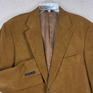 Giacca cappotto sportivo blazer 2 bottoni Brooks Brothers uomo 42R marrone 346 velluto a coste - Foto 1 di 13