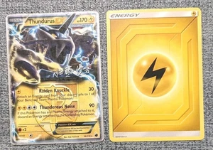 Tarjeta Thundurus EX (Team Plasma) 38/116 Plasma Freeze Non-Holo💥 - Imagen 1 de 2