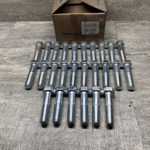 Box mit 26 Befestigungsschrauben 13471 Klasse 5 Sechskantschraube, 1”-8 x 4-1/2” Länge verzinkt, neu - Bild 1 von 6