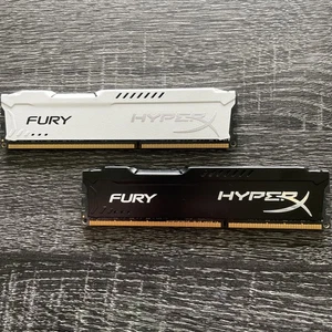 Kingston HyperX FURY 16GB (2x8GB) 1.5v 1866MHz DDR3 CL10 DIMM (HX318C10FB/8) - Picture 1 of 1