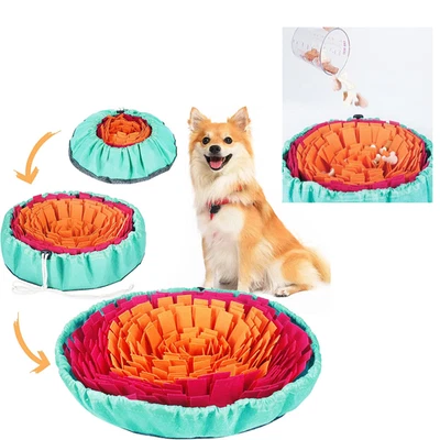 Pet Snuffle Mat Dogs Feeding Mat Sniffle Interactive Treat Game Puzzle Toys - Image 1 of 4