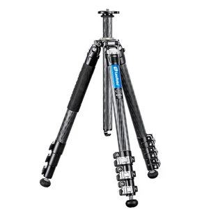 LEOFOTO LV-324 Manba LV Carbon Fiber Tripod (Flip-Lock) with Hollow Ball - Imagen 1 de 10