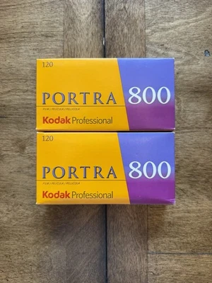 Kodak Professional Portra 800 Color Negative Film - 10 Rolls (Expired 11/2020) - Image 1 of 2