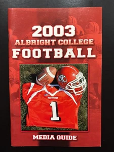 Albright College Football Media Guide Division III 2003 - Imagen 1 de 1