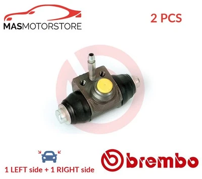 DRUM WHEEL BRAKE CYLINDER PAIR BREMBO A 12 217 2PCS P FOR SKODA OCTAVIA I - Image 1 of 4
