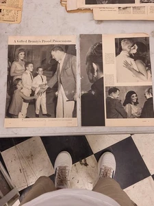 Vintage Elizabeth Taylor Cleopatra Clippings Photos Memorabilia Ephemera Lot - Picture 1 of 6