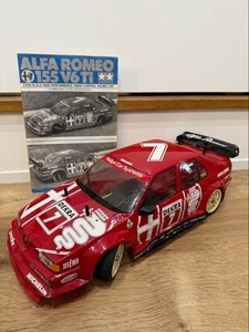 Tamiya Alfa Romeo 155 V6 TI RC Radio Control Car JUNK - Picture 1 of 11