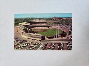 Milwaukee County Stadion Vintage Postkarte Brauer und Packer - Bild 1 von 2
