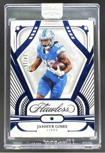 2024 Panini Flawless Jahmyr Gibbs Sapphire /15 #20 Detroit Lions Sealed - Bild 1 von 2