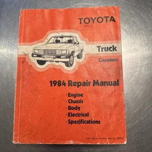 1984 Toyota Pick-up Shop Service Repair Manual Engine Chassis Body Elec Specs - Picture 1 of 10