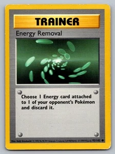 Pokémon TCG Base Set Energy Removal #92 - Picture 1 of 2