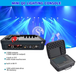 Mini MA Controller DMX 512 Stage Lighting Q0 Mobile Command Console With Bag - Picture 1 of 7