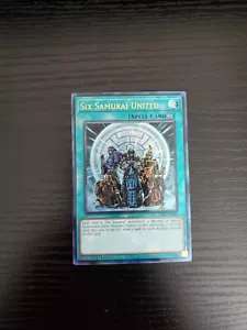 Yugioh Bonanza - Six Samurai United - Prismatic Ultimate Rare - RA03-EN054 - Picture 1 of 2