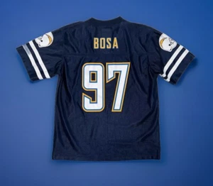 Los Angeles Chargers Joey Bosa #97 Jersey NFL Team Apparel Youth L (12/14) Blue - Picture 1 of 10
