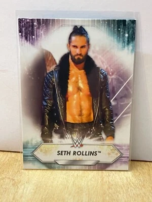 2021 Topps WWE Base Card #164 - Seth Rollins - Image 1 of 2