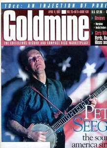 1997 April Goldmine Collectors Record & Compact Disc Marketplace Pete Seeger  - Bild 1 von 4